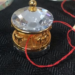 Swarovski crystal merry go round
